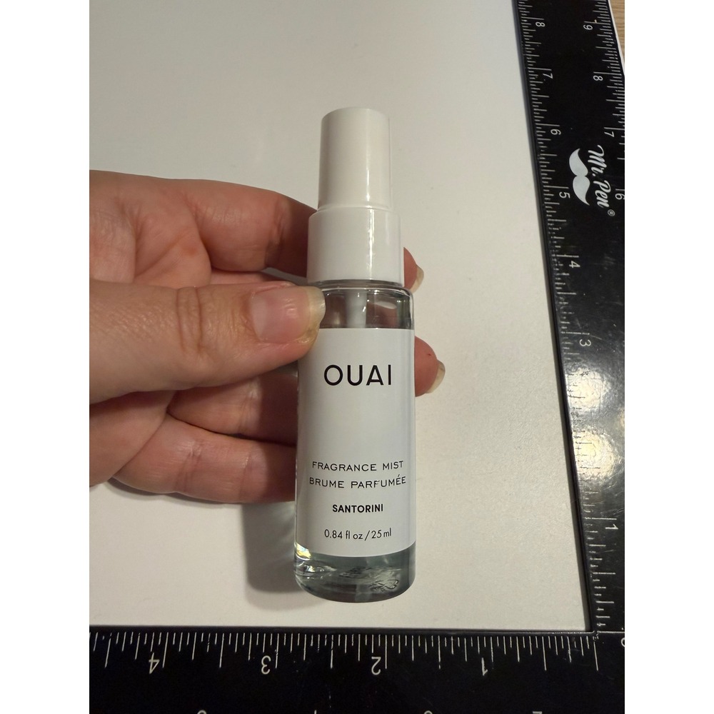 OUAI Santorini Fragrance Mist Travel Size Spray‎ 0.84 fl oz 25 ml Peach Amber